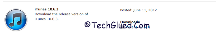 iTunes 10.6.3 Goes Live for MAC OS X and Windows (Direct Download)