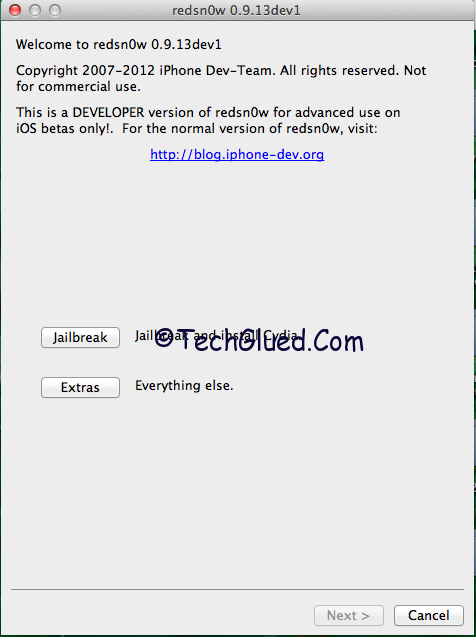 redsn0w-0.9.13-dev1-jailbreak