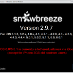 Download Sn0wbreeze 2.9.7 to Jailbreak iOS 6.0/6.0.1 Tethered (Link)