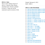iOS 6.1.1 Beta 1 Doesn’t Patches iOS 6.x.x Untethered Jailbreak