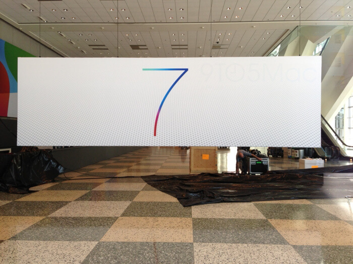 iOS 7 Banner Sees Day Light With Bright White Color Background