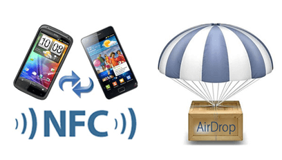 NFC vs AirDrop